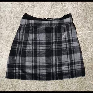 Vintage Plaid Skirt.